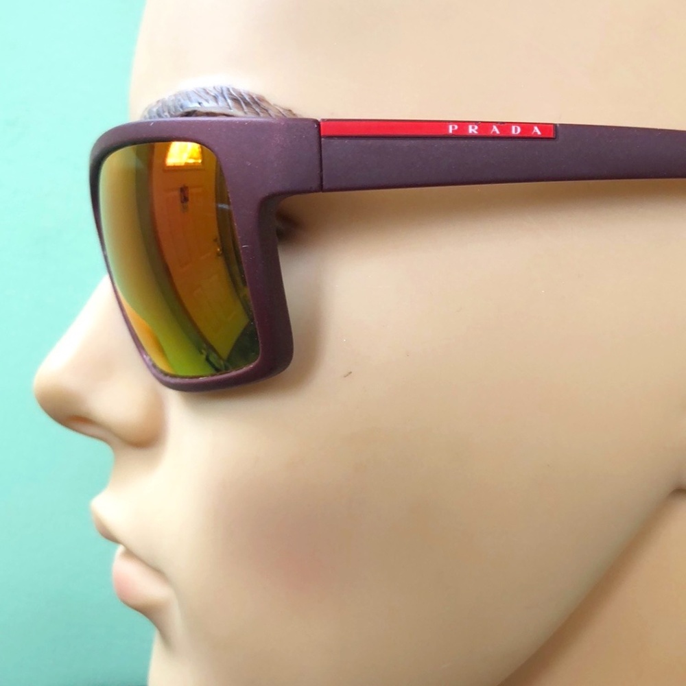 Prada Linea Rossa Men's Polarized SPS02Q SPS/02Q Fashion Sunglasses